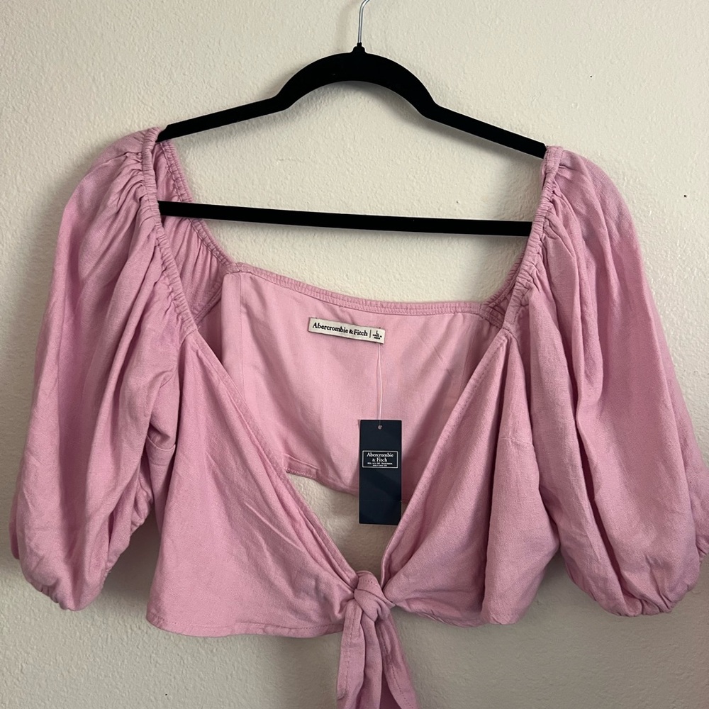 Abercrombie & Fitch Pink Women's Top